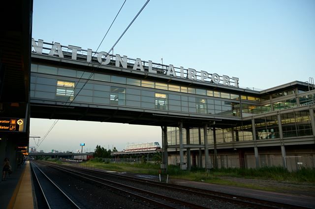 Newark Airport Railroad Station 2015 Summer
