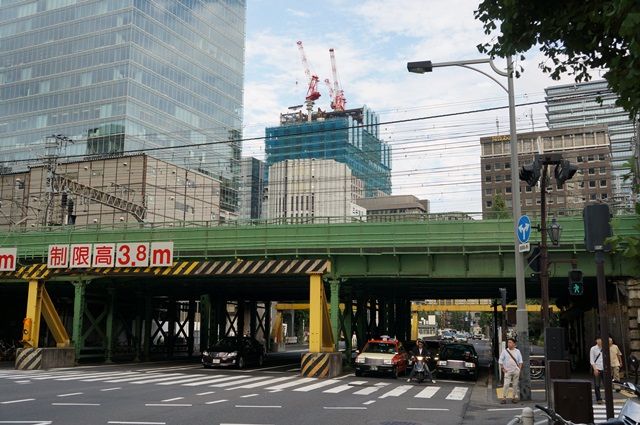 「京橋二丁目西地区第一種市街地再開発事業」 2015年9月下旬