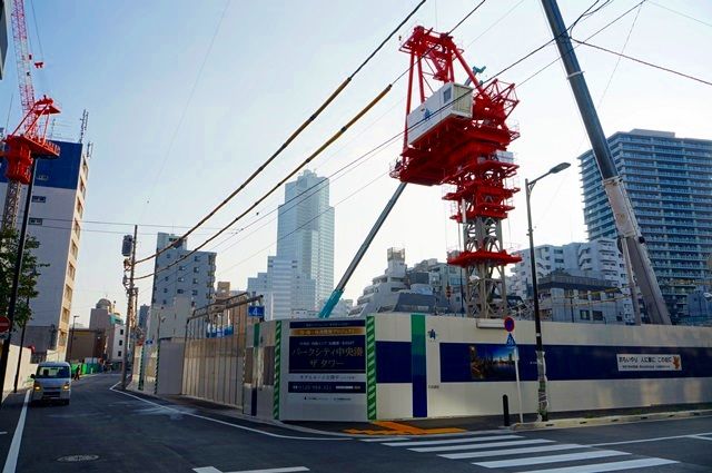 「パークシティ中央湊 ザ タワー」 2015.10.24