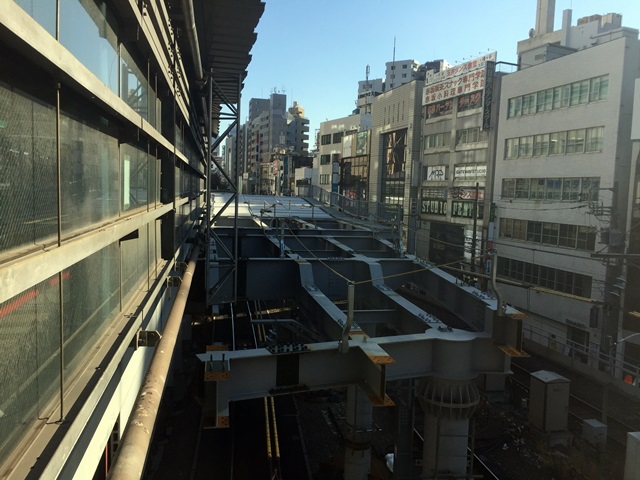 「渋谷駅埼京線移設工事」 2016.2.11