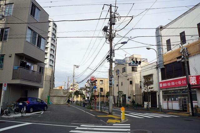 東京都市計画道路 放射第32号線（押上）道路拡幅整備 2019.11.20
