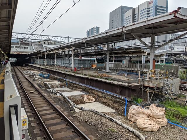 品川駅改良工事 2020.7.24