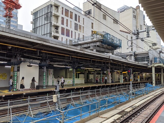 渋谷駅改良工事 2020.9.12
