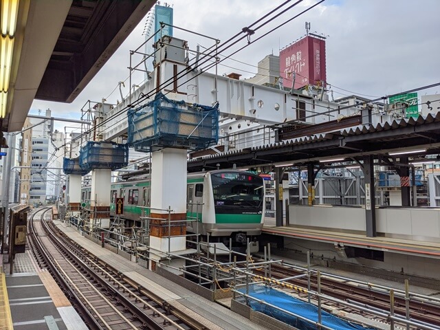 ＪＲ渋谷駅改良工事 2020.11.7