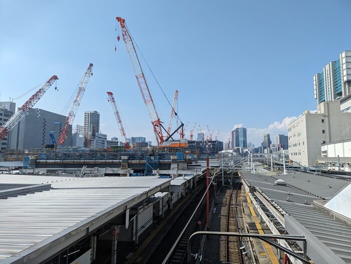 品川駅改良工事 2023.6.25
