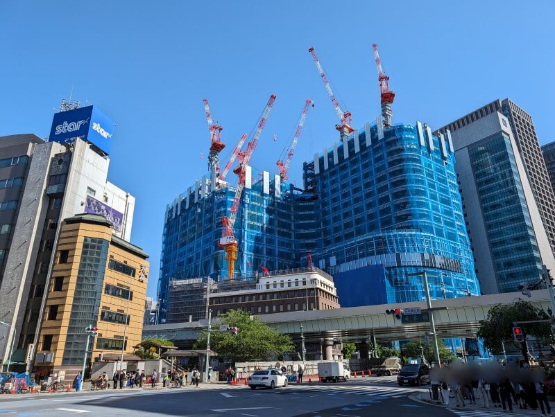 日本橋一丁目中地区第一種市街地再開発事業 2024.05