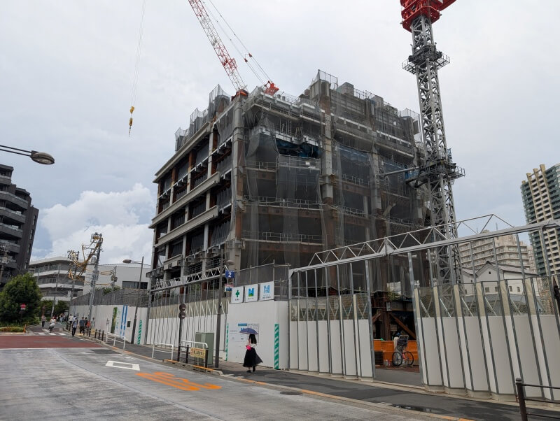 大崎駅西口Ｆ南地区第一種市街地再開発事業 2024.08