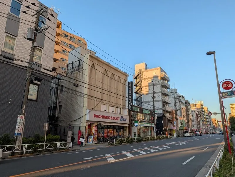 東武曳舟駅前再開発予定地 2025.12.07
