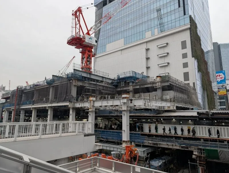 渋谷駅改良工事 2025.12.25